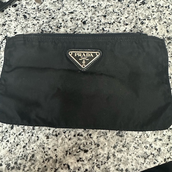 Prada Handbags - Authentic Tessuto Nylon Zipper Pouch